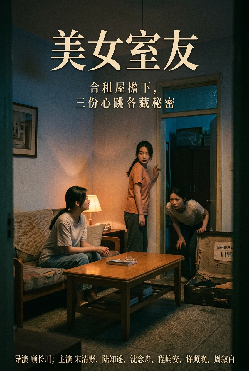 《美女室友》海报