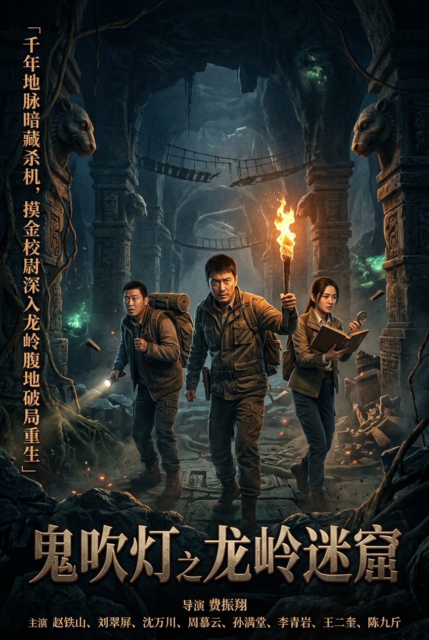 《鬼吹灯之龙岭迷窟》海报