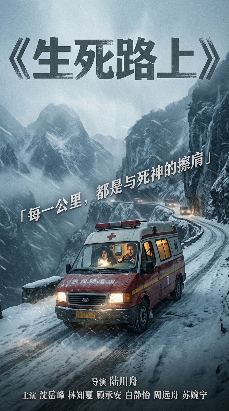《生死路上》海报
