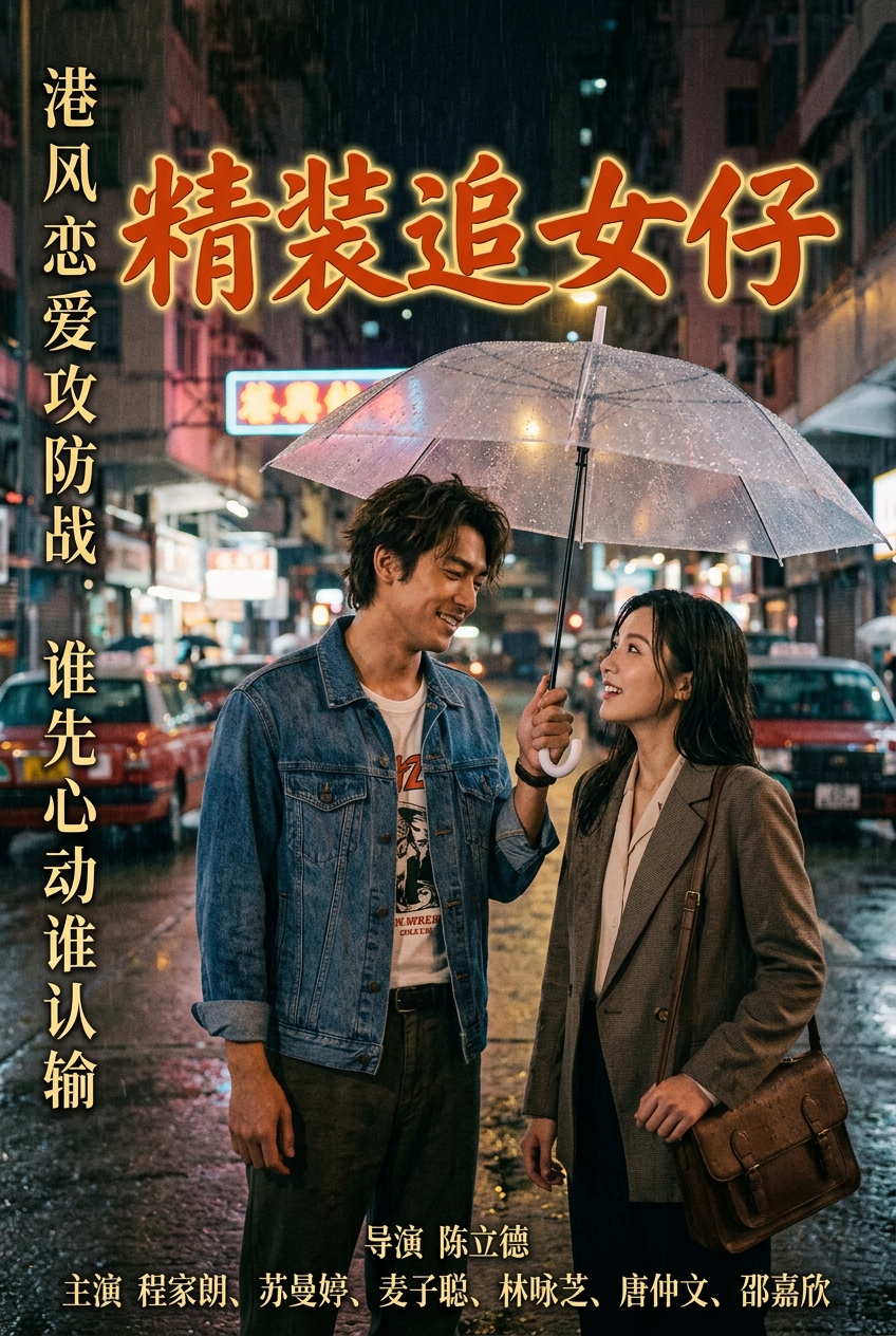 《精装追女仔》主视觉海报