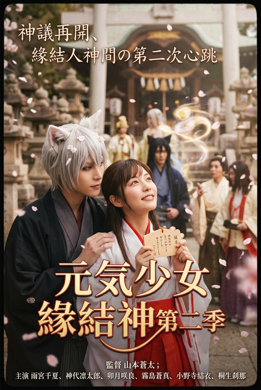 《元气少女缘结神第二季》主视觉