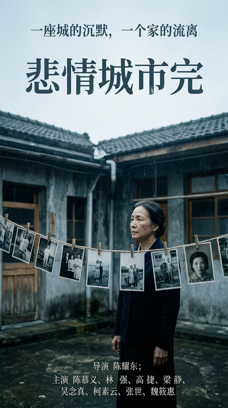《悲情城市完》黑白剧照 母亲林许阿梅