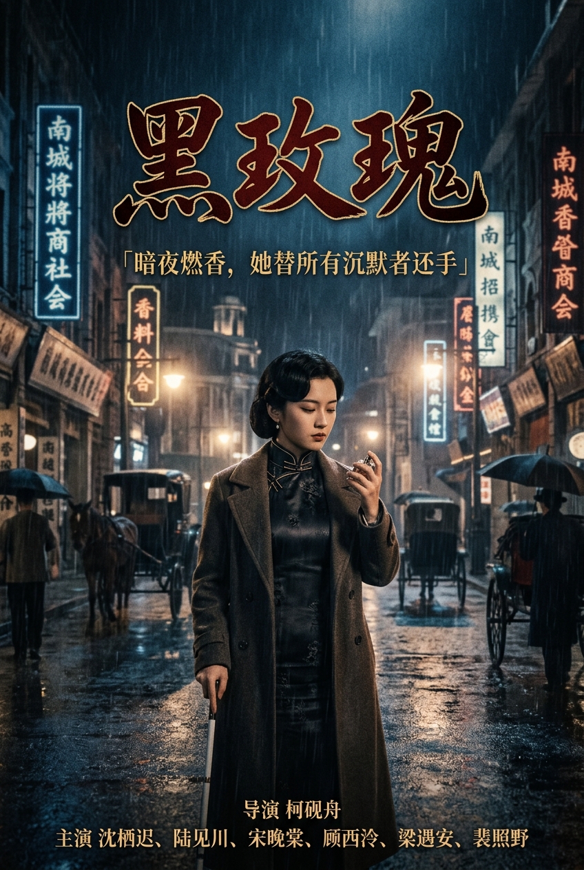 《黑玫瑰》影片海报