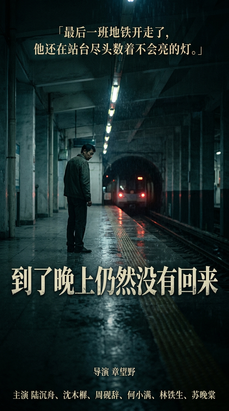 《到了晚上仍然没有回来》主视觉
