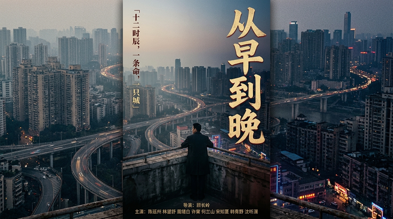 《从早到晚》海报