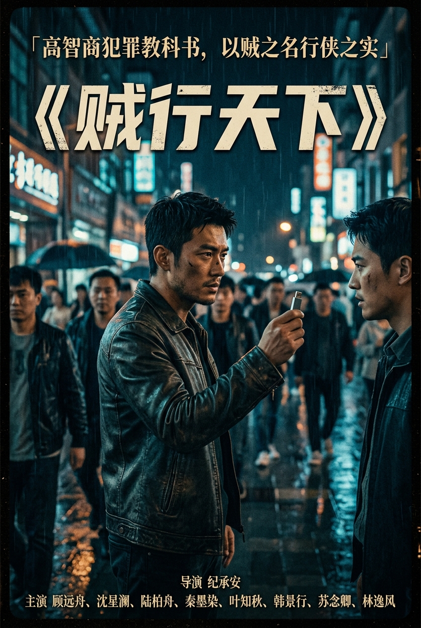 《贼行天下》主视觉海报