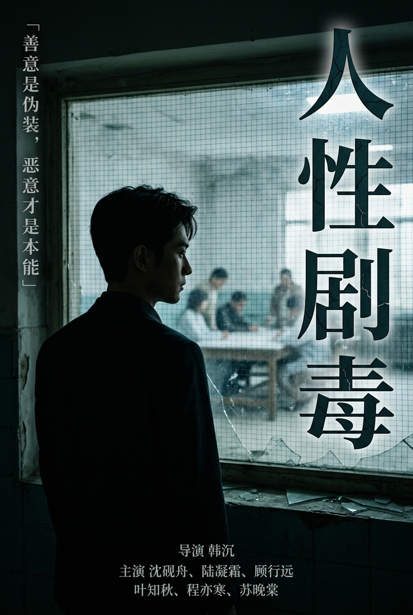 《人性剧毒》主视觉海报