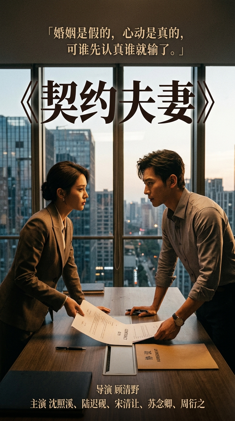 《契约夫妻》海报