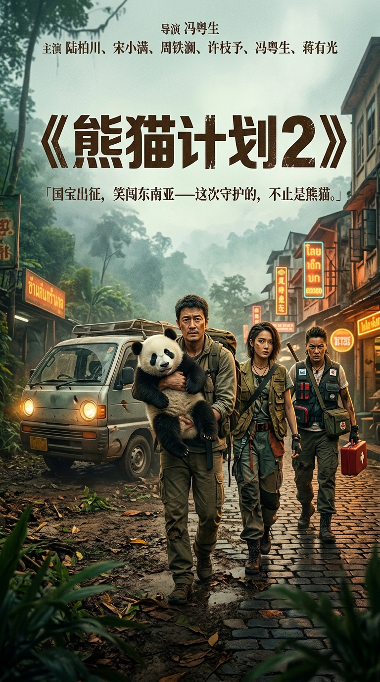 《熊猫计划2》主视觉