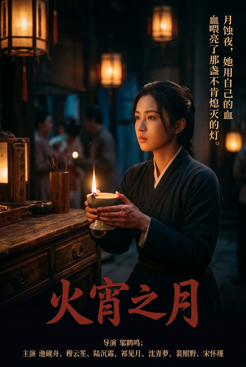 《火宵之月》主视觉海报