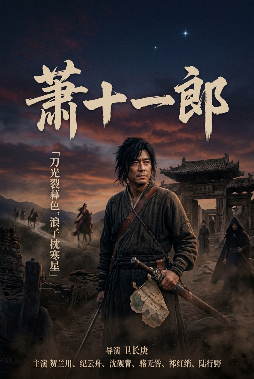 《萧十一郎》海报