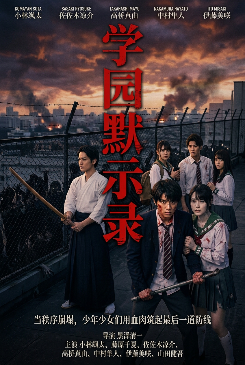 《学园默示录》主视觉海报