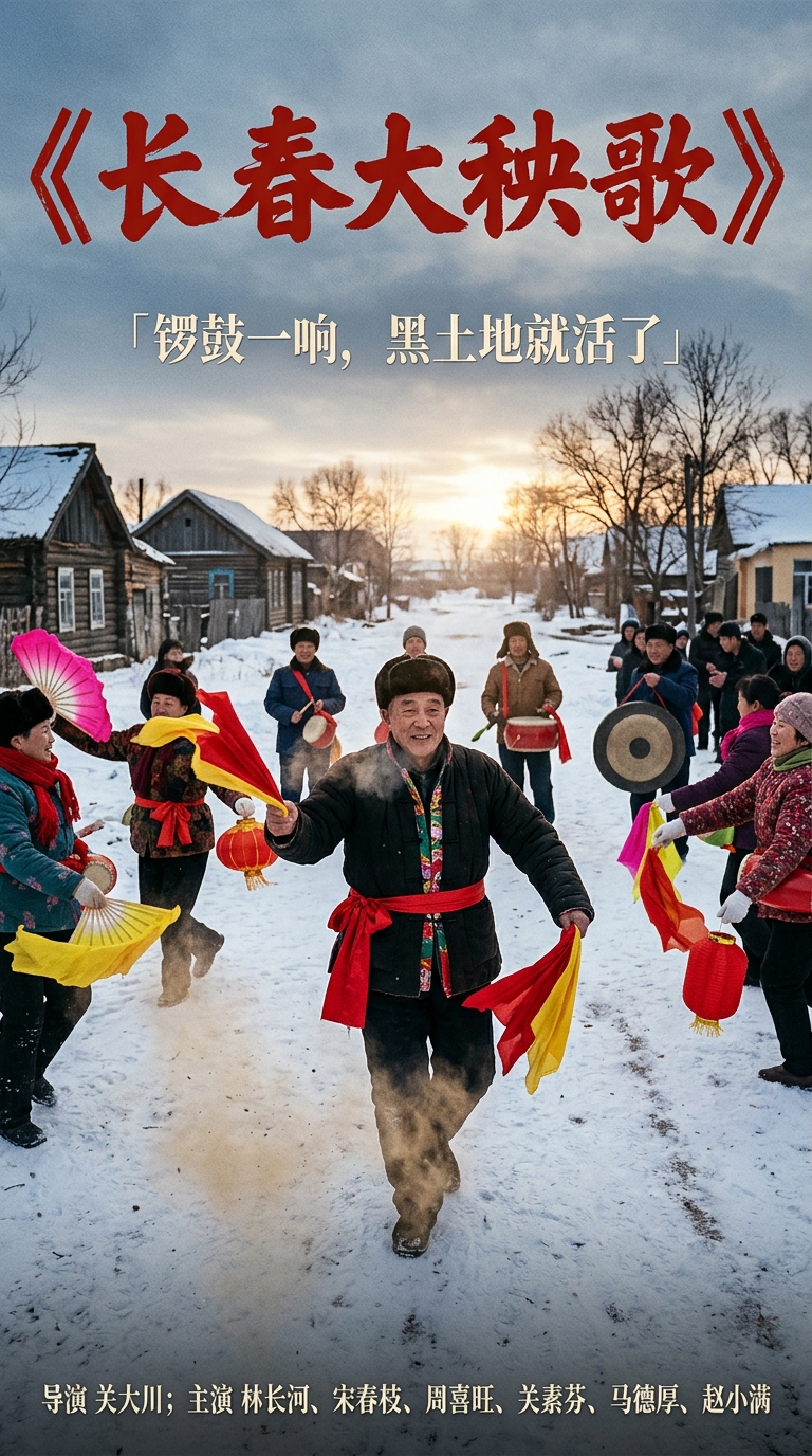 《长春大秧歌》海报