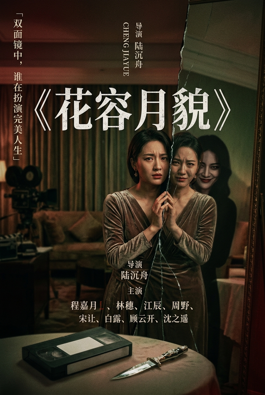《花容月貌》主视觉海报