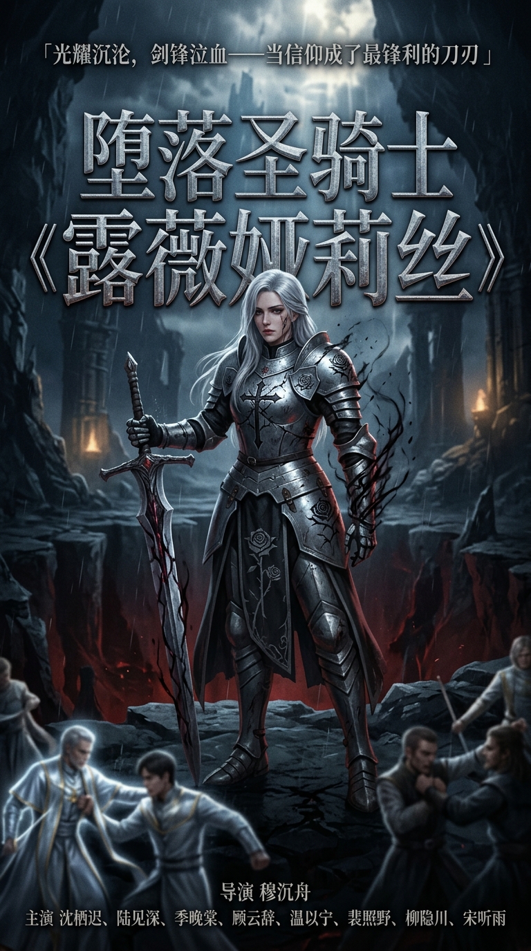 《堕落圣骑士露薇娅莉丝》海报
