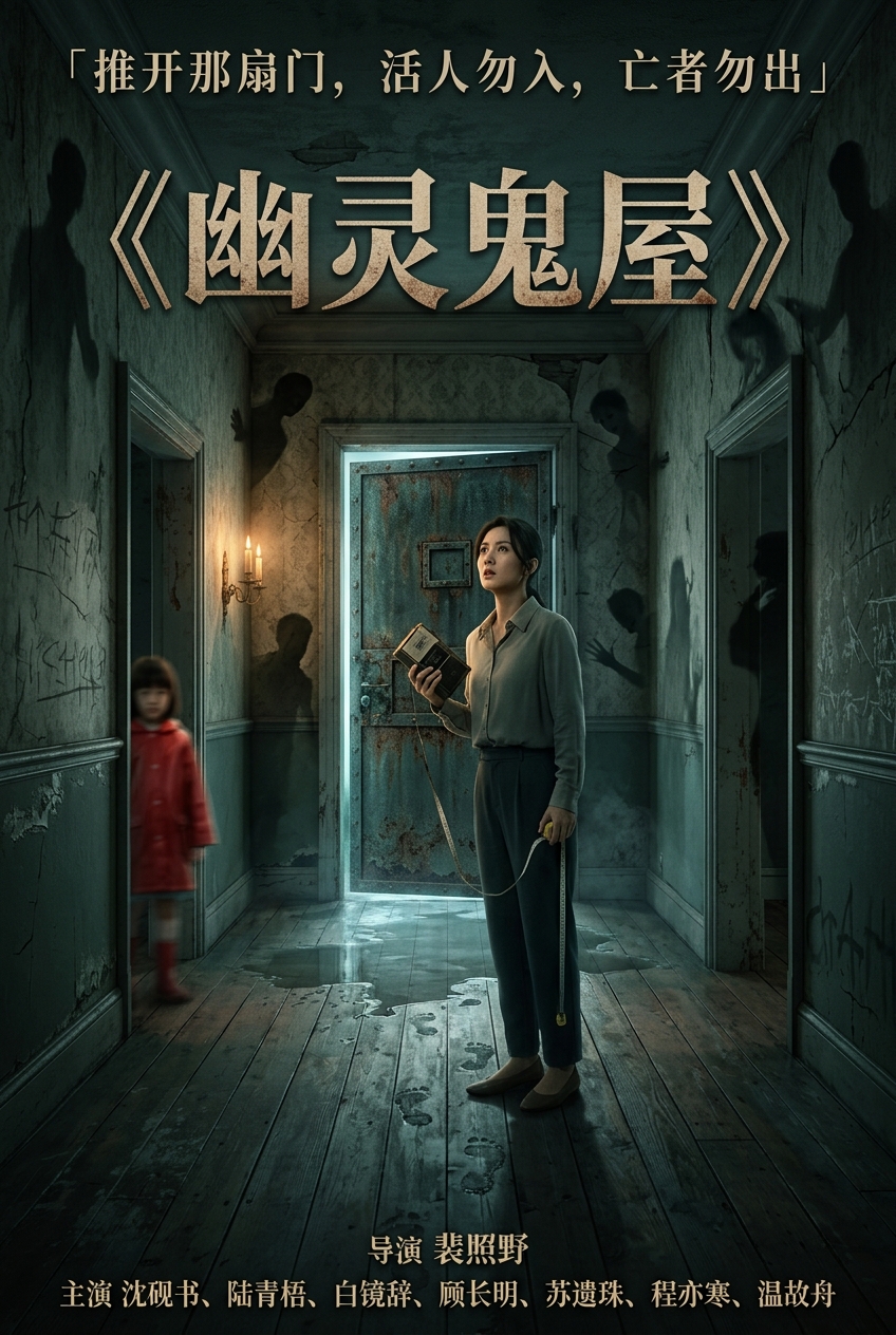 《幽灵鬼屋》主视觉海报