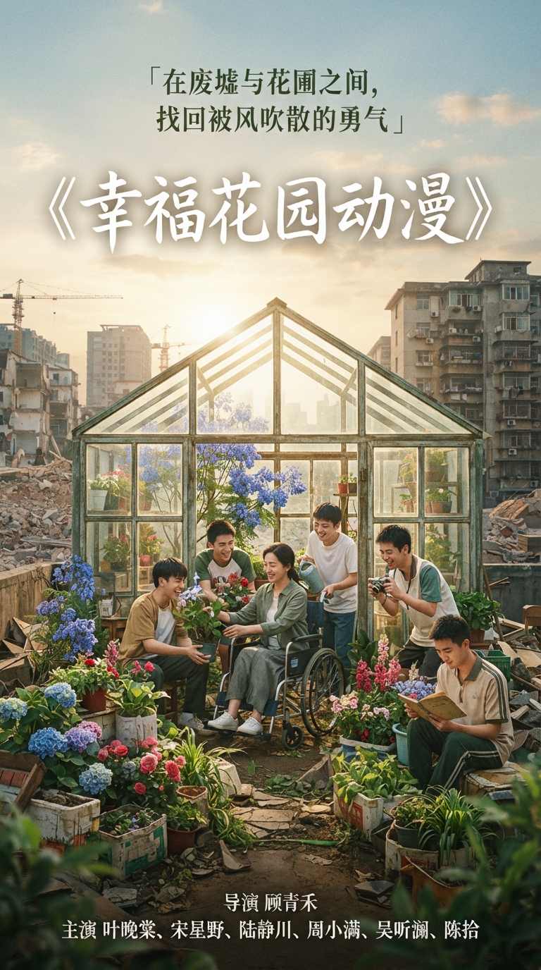 《幸福花园动漫》海报