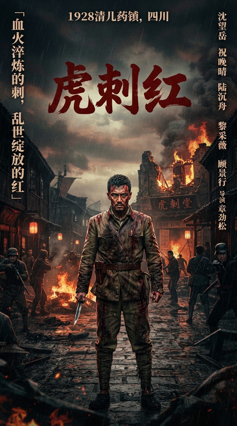 《虎刺红》海报