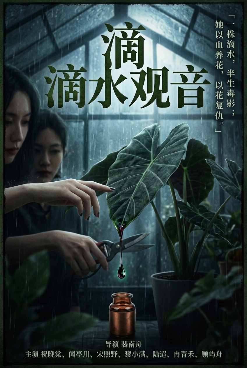 《滴水观音》主视觉海报