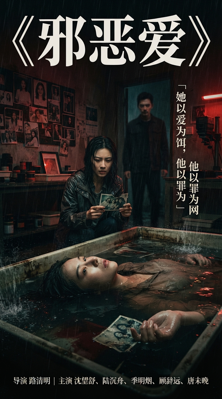 《邪恶爱》主视觉海报
