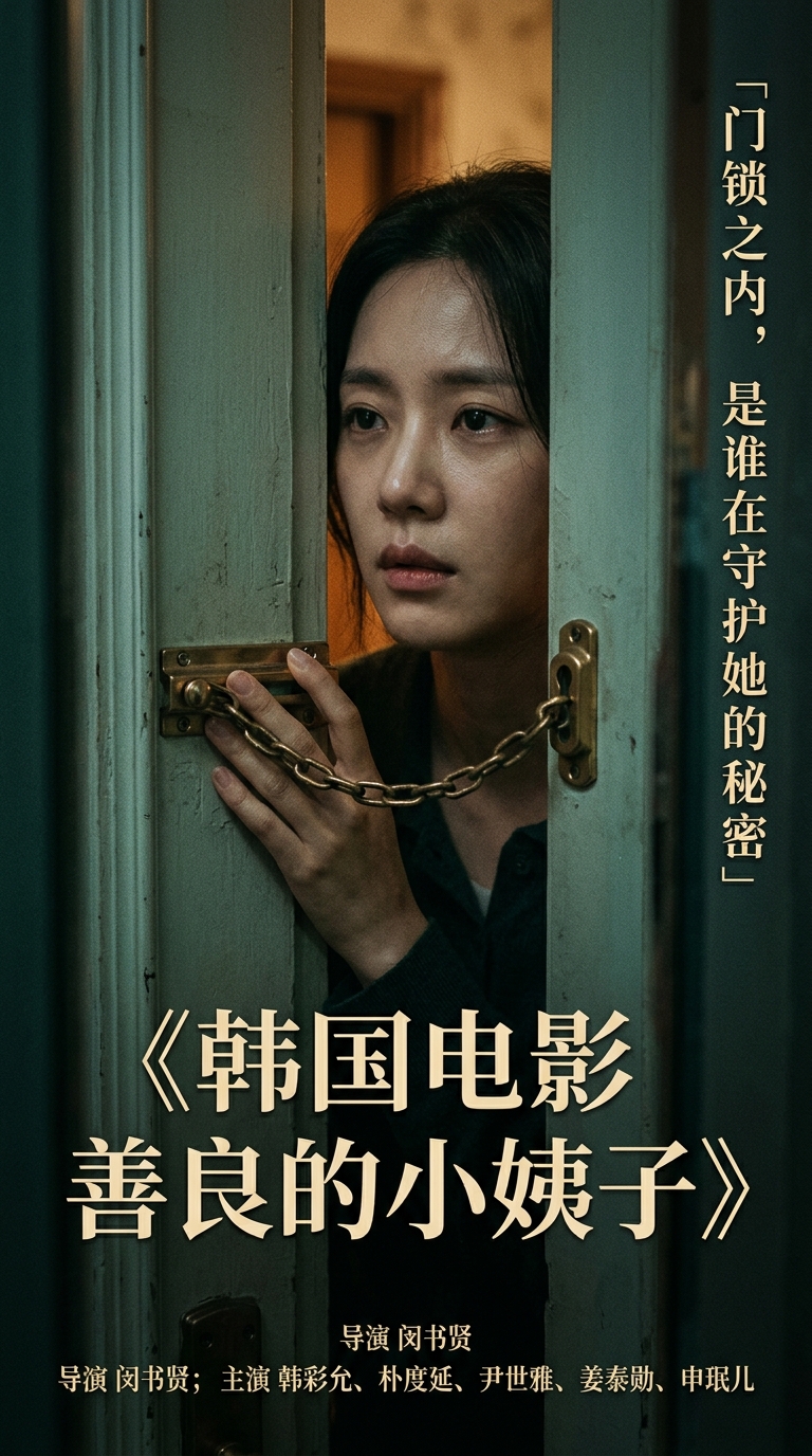 《韩国电影善良的小姨子》海报