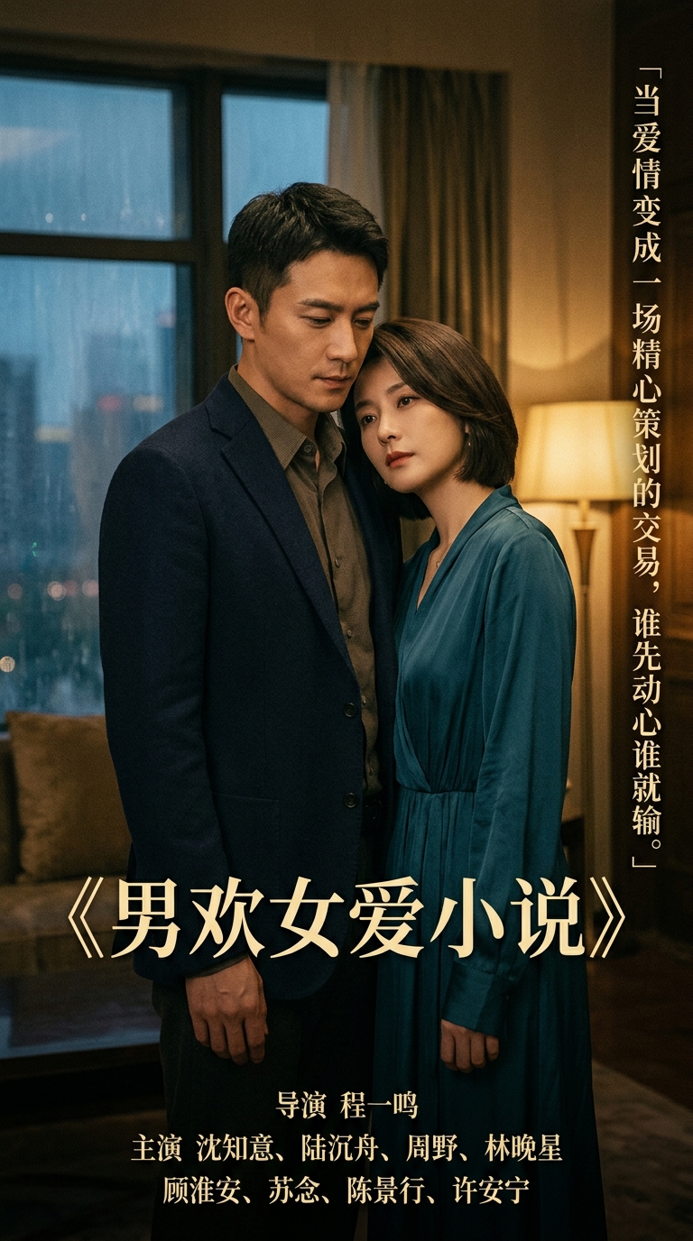 《男欢女爱小说》主视觉剧照