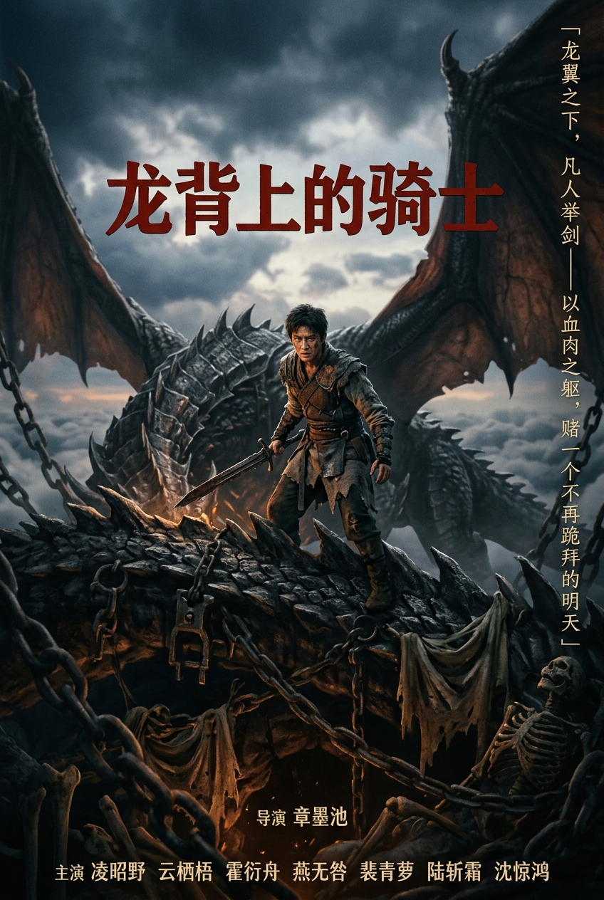 《龙背上的骑士》海报