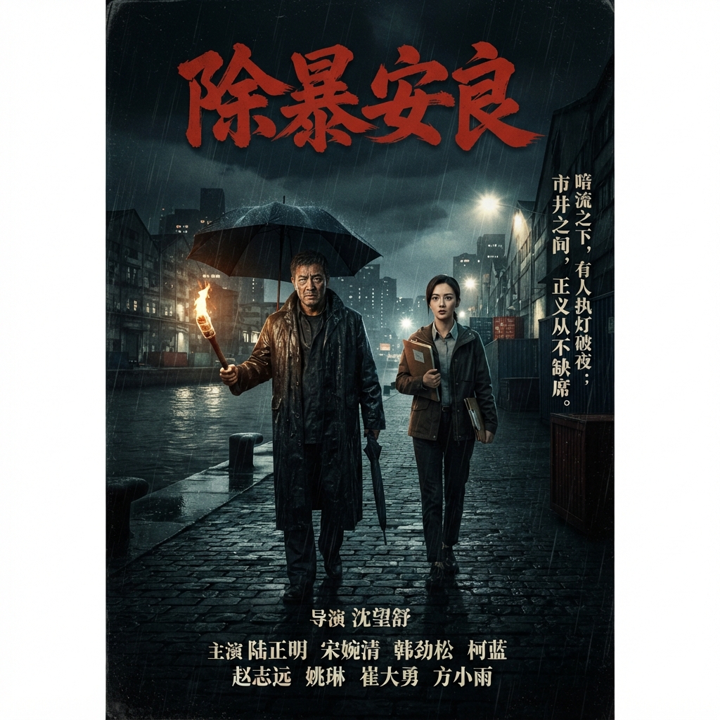 《除暴安良》海报