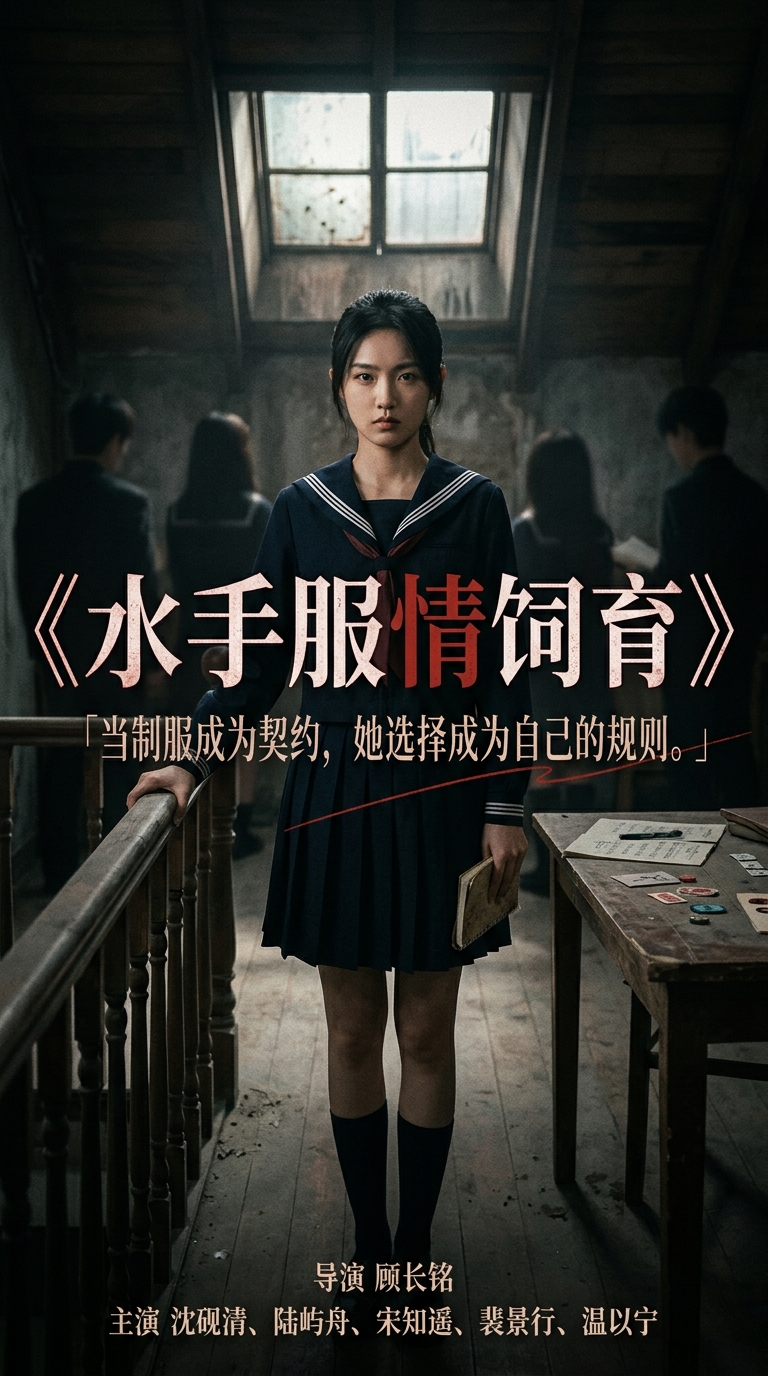《水手服情饲育》海报
