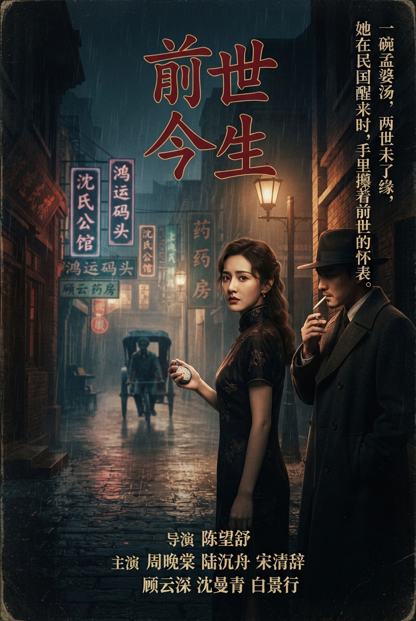 《前世今生》主视觉海报