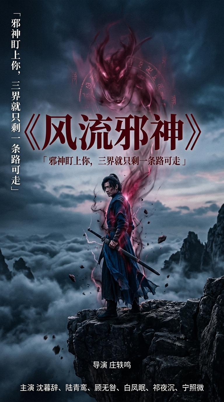 《风流邪神》海报