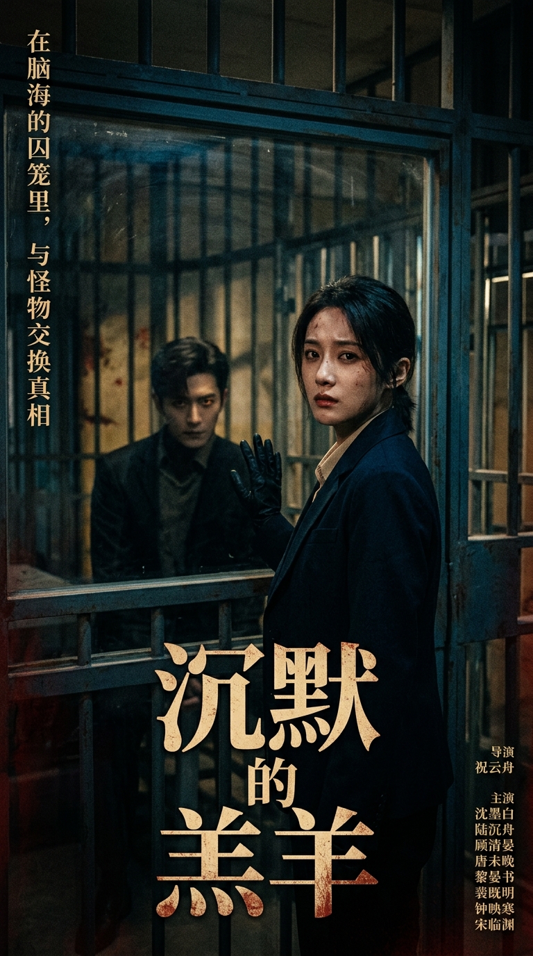 《沉默的羔羊》海报
