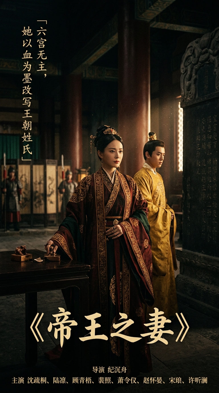 《帝王之妻》主视觉海报