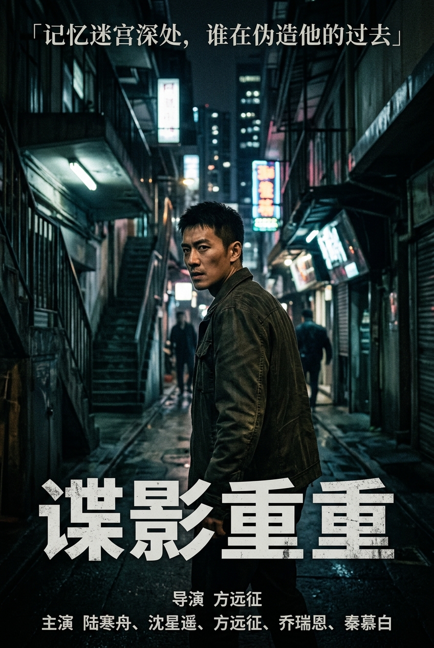 《谍影重重》主视觉海报